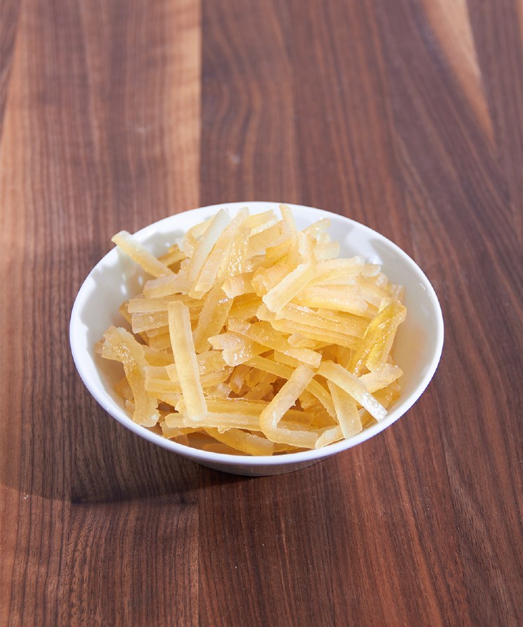 DeLaurenti Candied French Lemon Strips, 4oz - DeLAURENTI
